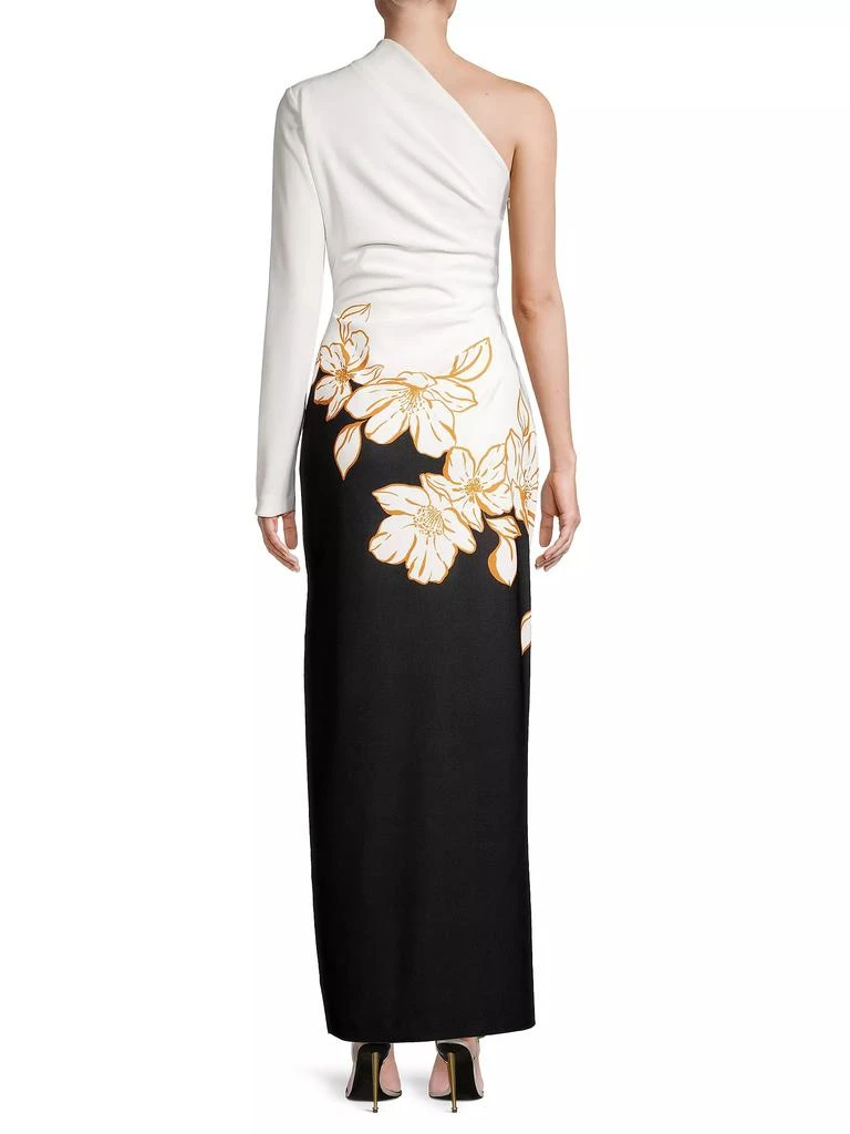 One33 Social Ruched One-Shoulder Gown 5