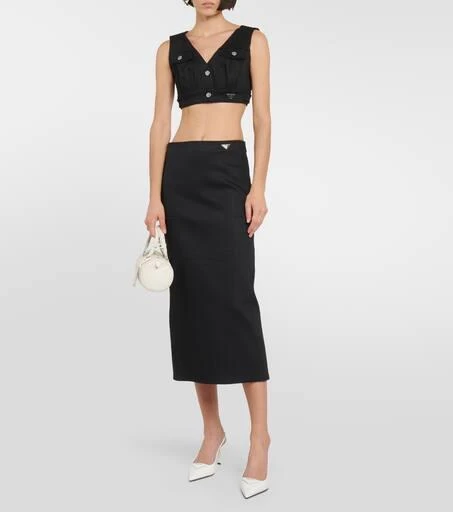 Prada Mini leather tote bag 5