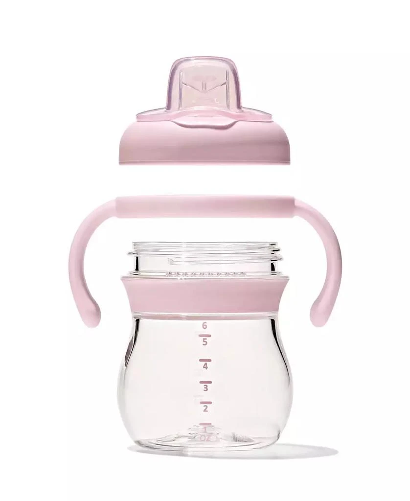 OXO Tot Transitions Soft Spout 6 Oz Sippy Cup with Removable Handles 4