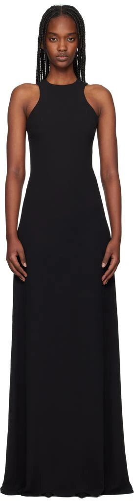 Mônot Black Tank Top Maxi Dress 1