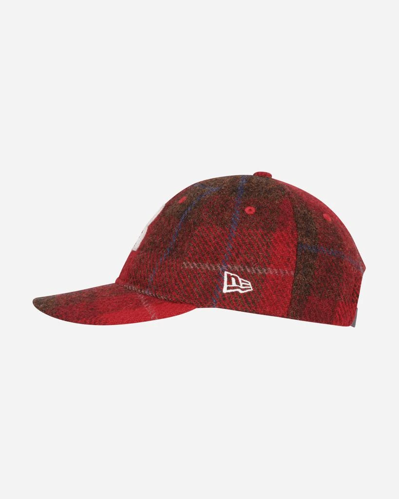 New Era Boston Braves MLB Harris Tweed 9FIFTY Cap Dark Red 3