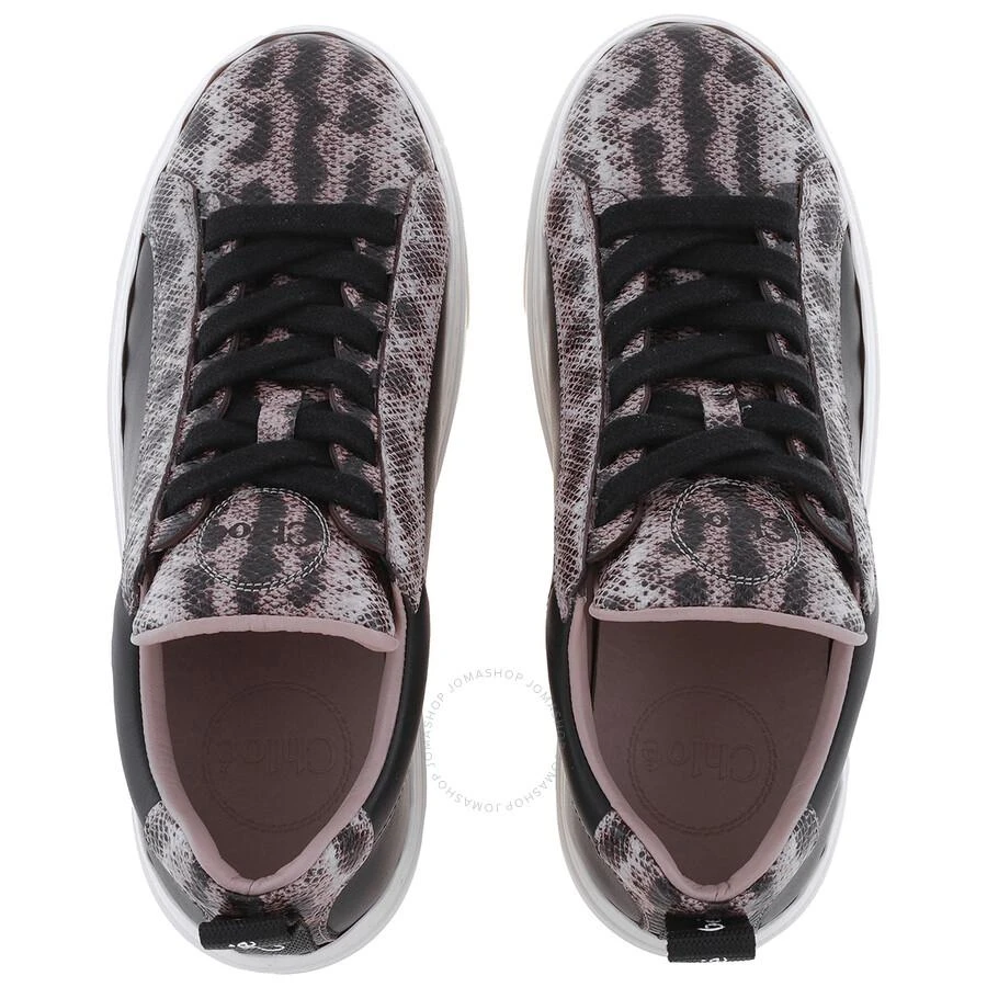 Chloé Lauren Low-Top Leather Sneakers 3
