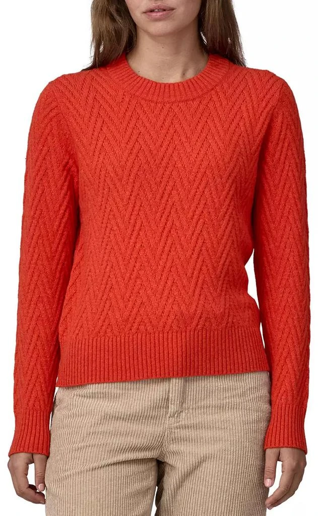 Patagonia Patagonia Women's Recycled Wool-Blend Crewneck Sweater 2