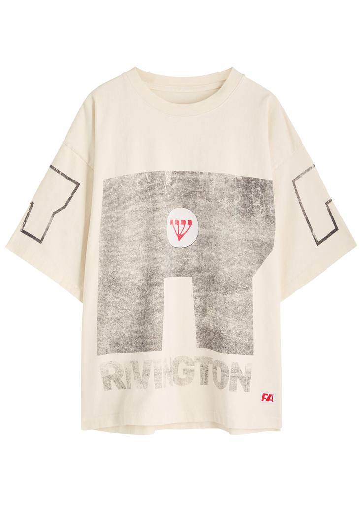 RIVINGTON ROI REBIS Nature Of Man printed cotton T-shirt