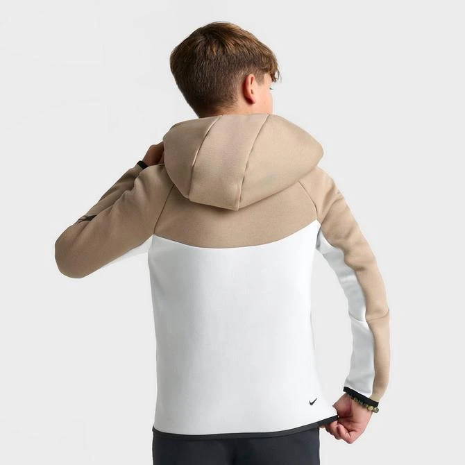 NIKE Boys' Nike Sportswear Tech Fleece Full-Zip Hoodie 7