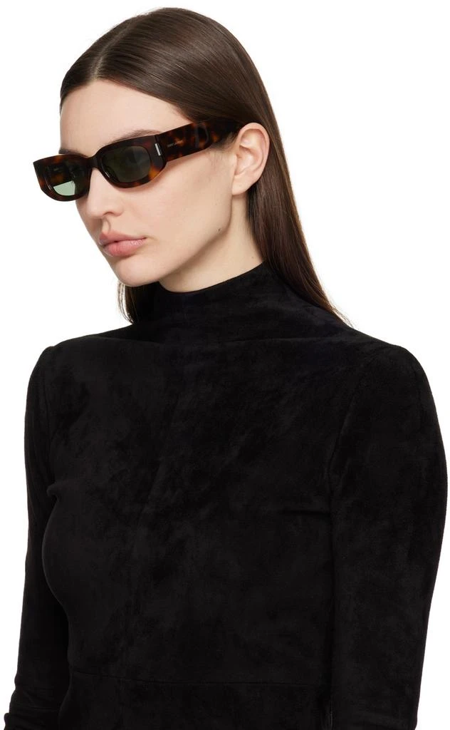 Saint Laurent Brown SL 697 Sunglasses 4