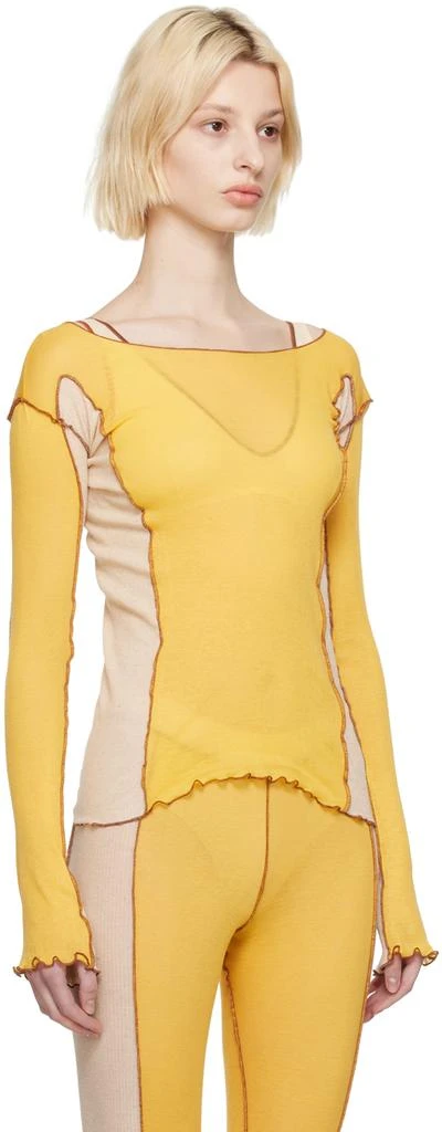 Baserange Yellow Sun Long Sleeve T-Shirt 2