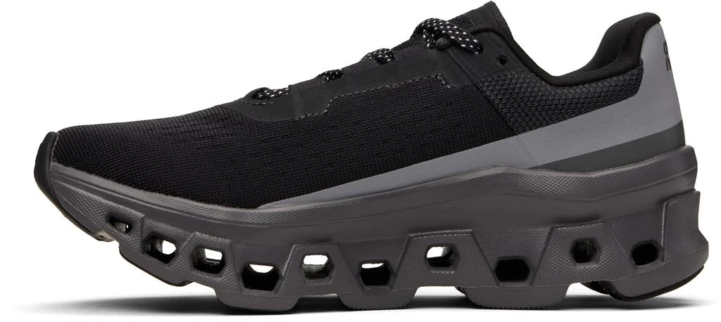 On Black & Grey Cloudmonster Lumos Sneakers 3