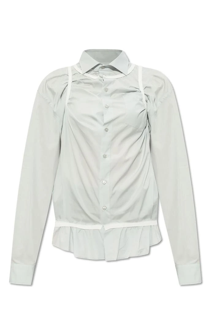 MAISON MARGIELA Maison Margiela Piping Shirt from Cettire