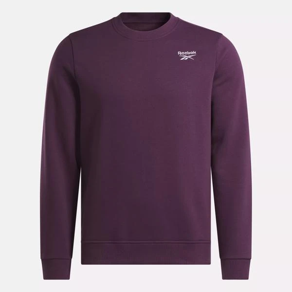 Reebok Reebok Identity Small Logo Fleece Crew Sweatshirt 4