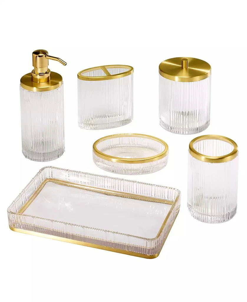 Nicole Miller Louise 2-Pc. Bath Accessory Set 10