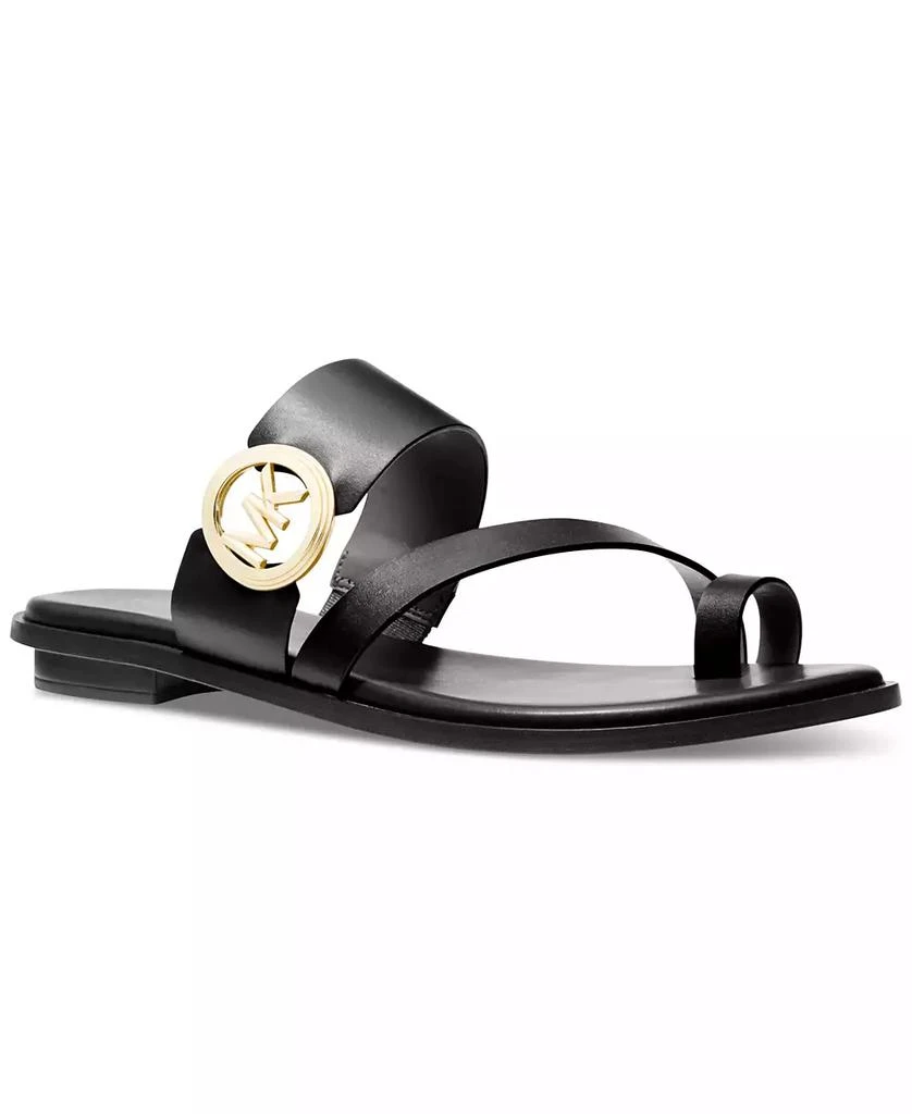 Flat Sandals Mk Summer Shoes Michael Kors Collection D'orsay