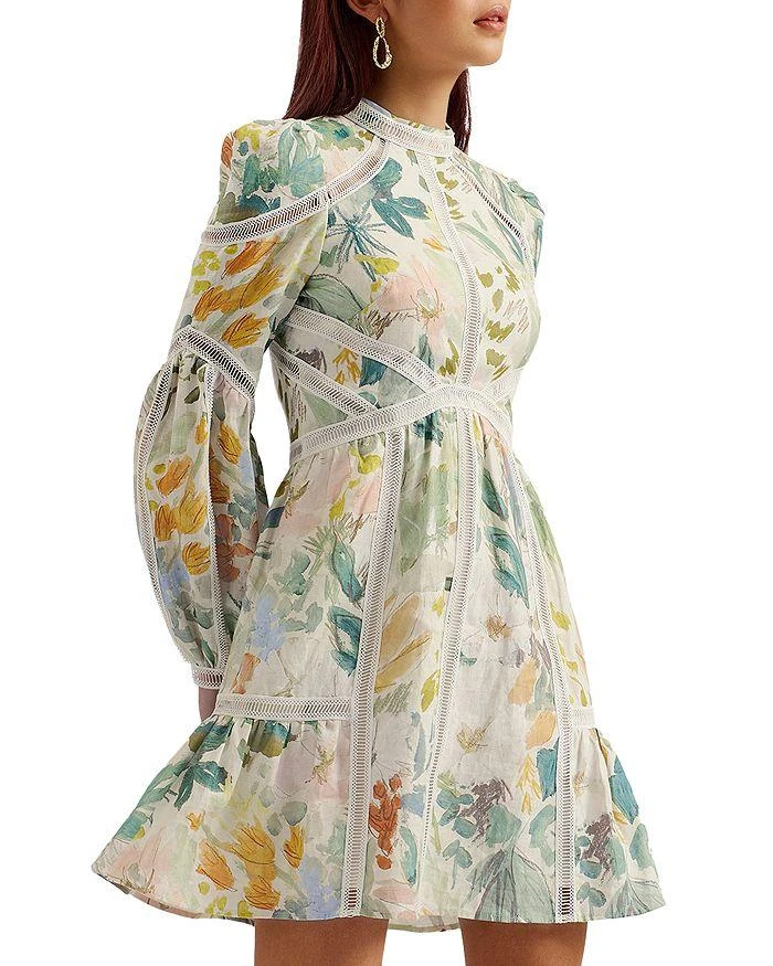 Ted Baker London Tealan Linen Floral Mini Dress 1