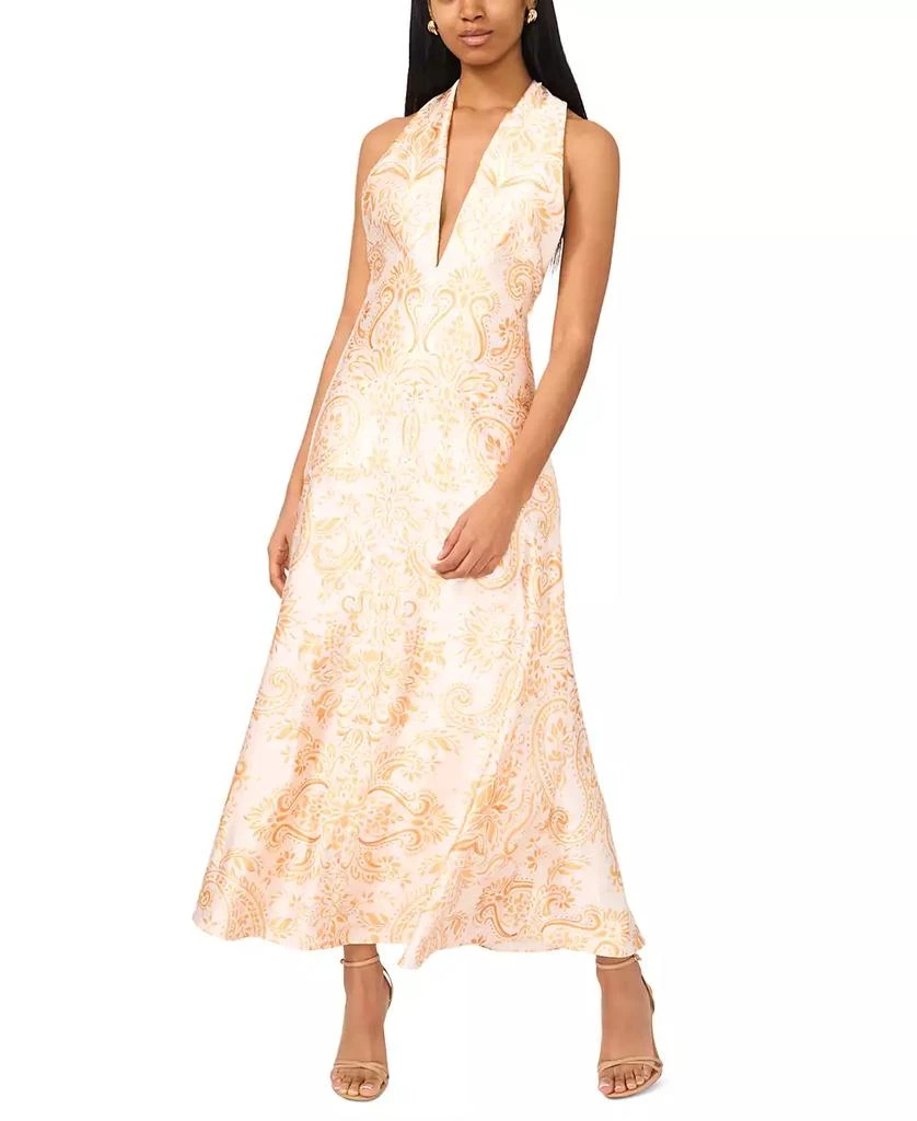 Parker Women's The Nia Printed Halter Maxi Dress 1