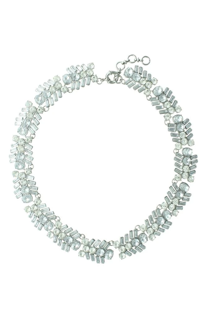 OLIVIA WELLES Diana Crystal Cluster Necklace