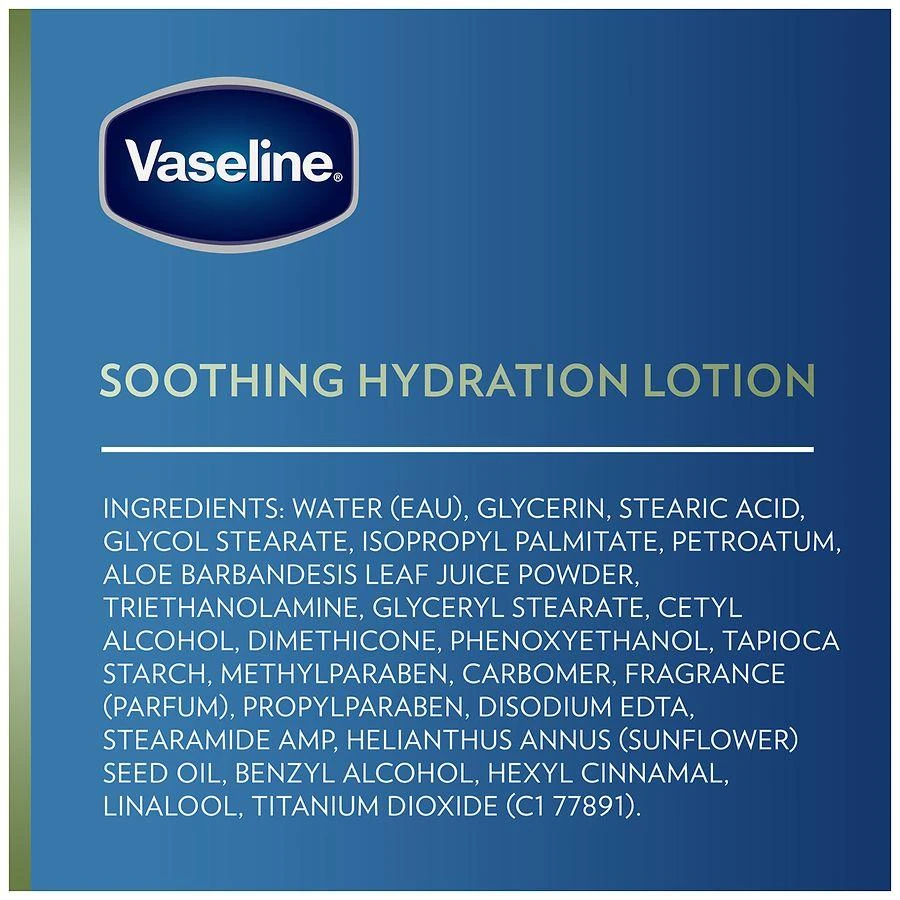 Vaseline Soothing Hydration Hand and Body Lotion Aloe Soothe 4