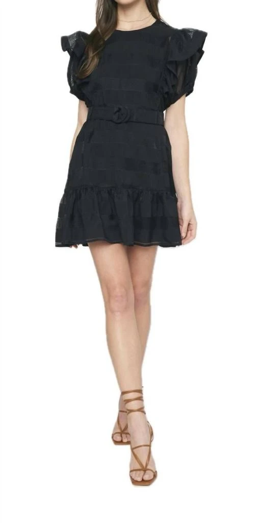 entro Entro - Belted Lace Dress 1