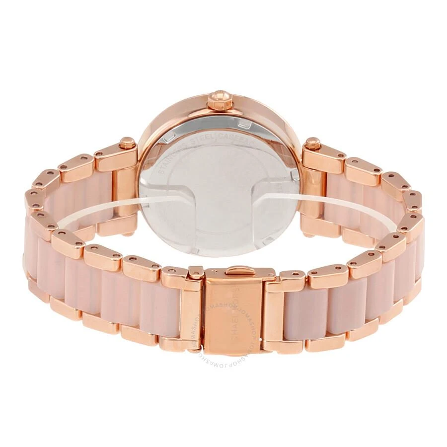 Michael Kors Parker Mini Multi-Function Rose Dial Ladies Watch MK6110 3