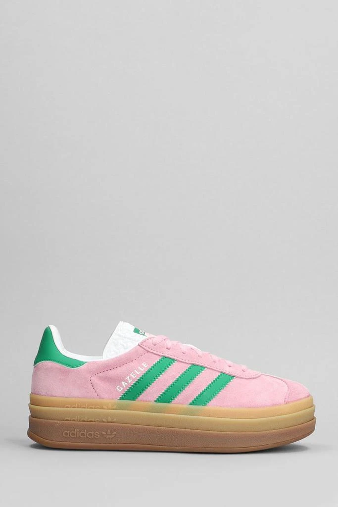 adidas gazelle silver green womens adidas Women's Originals Gazelle Bold Shoes main image 0