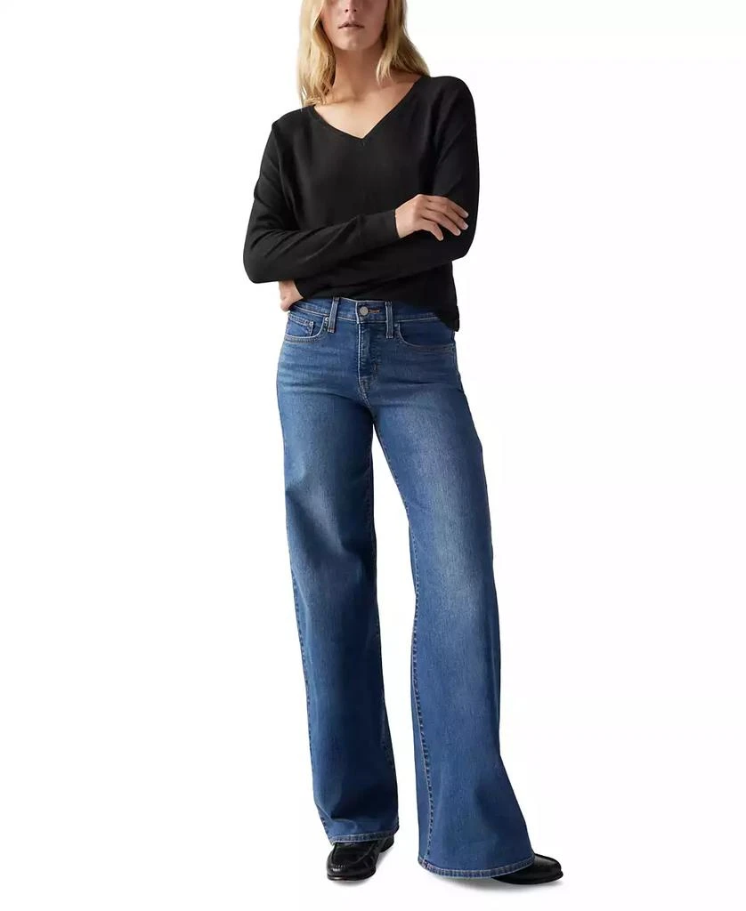 Levi's Women's 318 Shaping Stellar-Stretch Wide-Leg Jeans 1