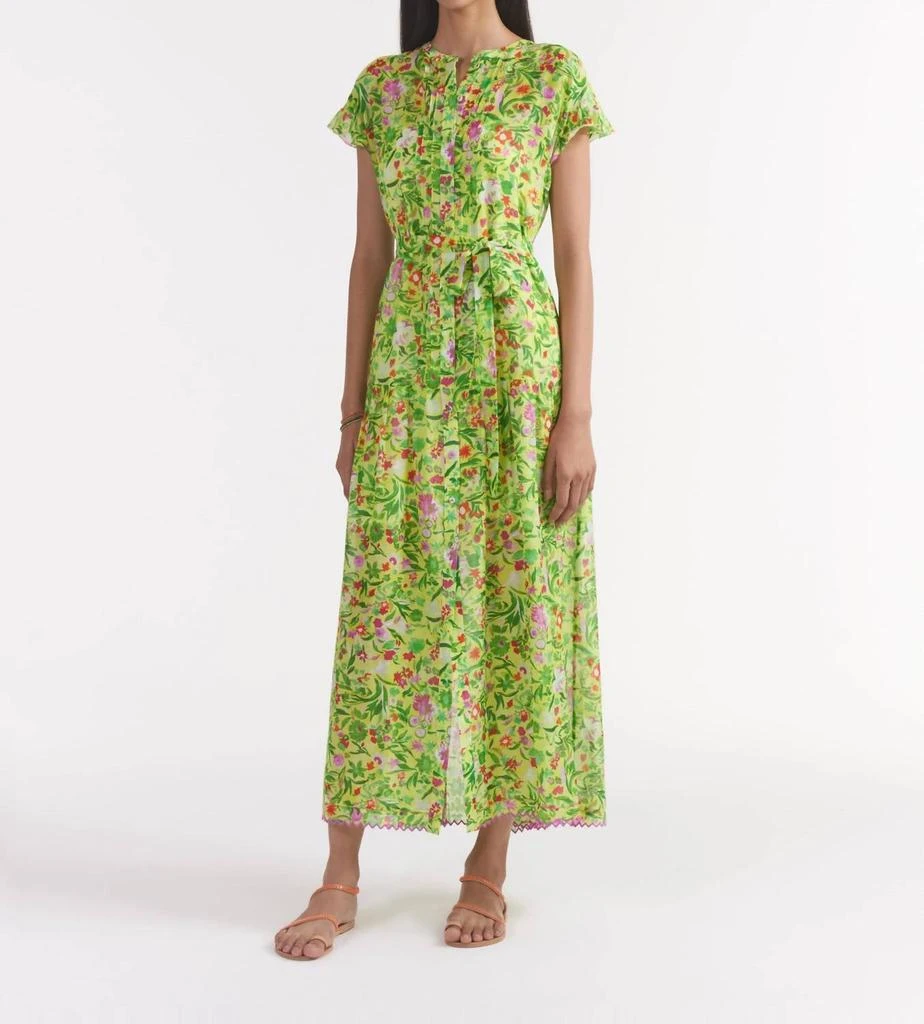 chinese dress ladies Lilly Pulitzer, Womens, Sydnee Maxi Dress, Fauna Green Lime Feeling Good,  X-Small at Amazon Women's Clothing store main image 0
