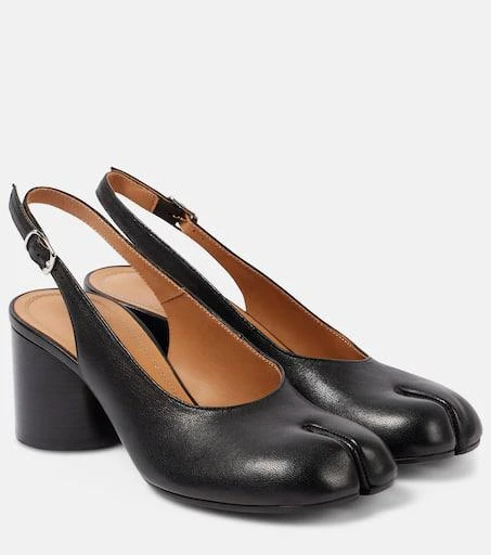 MAISON MARGIELA Tabi leather slingback pumps 1