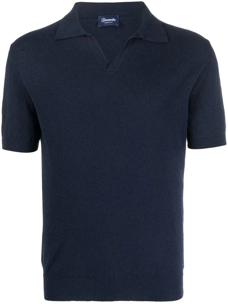 DRUMOHR Drumohr Short Sleeve Polo 1