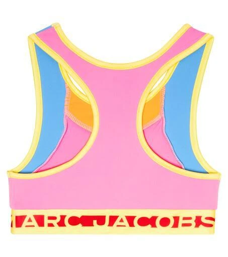 Marc Jacobs Logo colorblocked sports bra 3