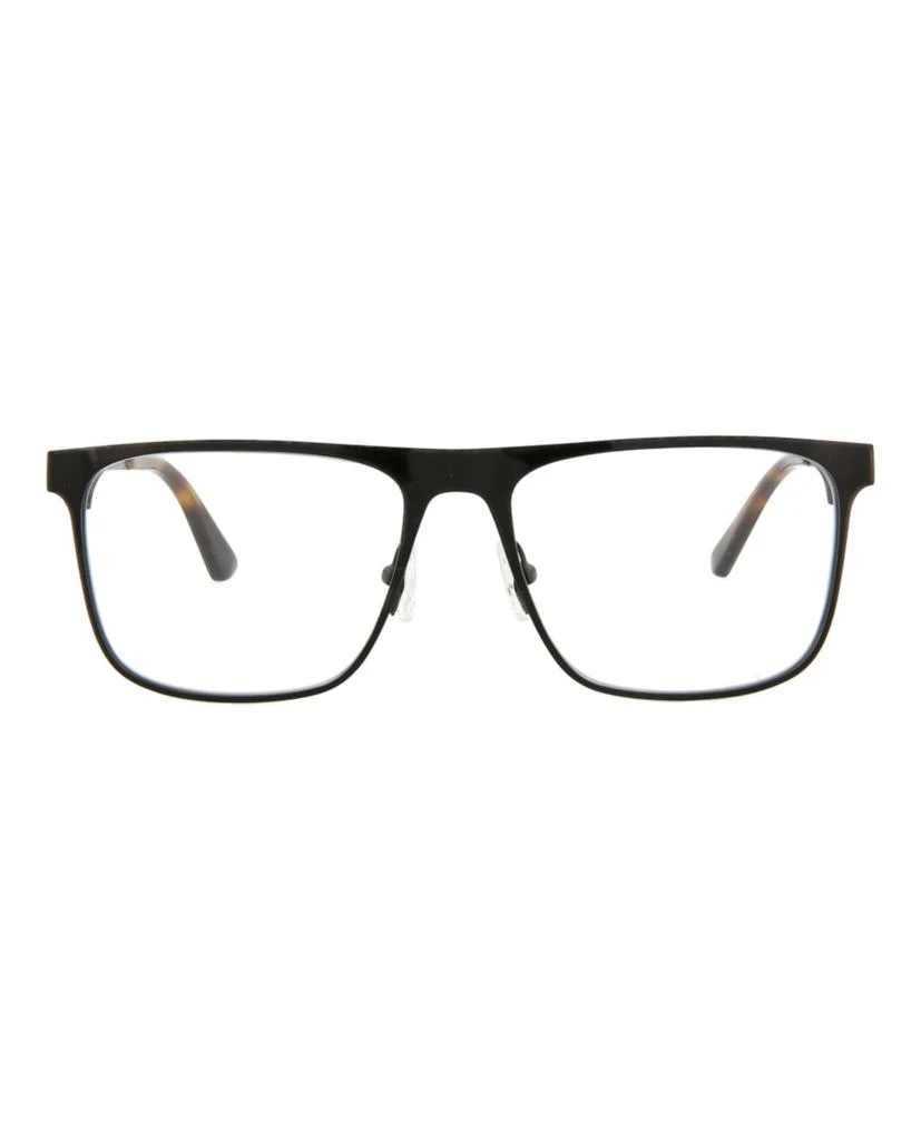 McQ Alexander McQueen Square-Frame Metal Optical Frames 1