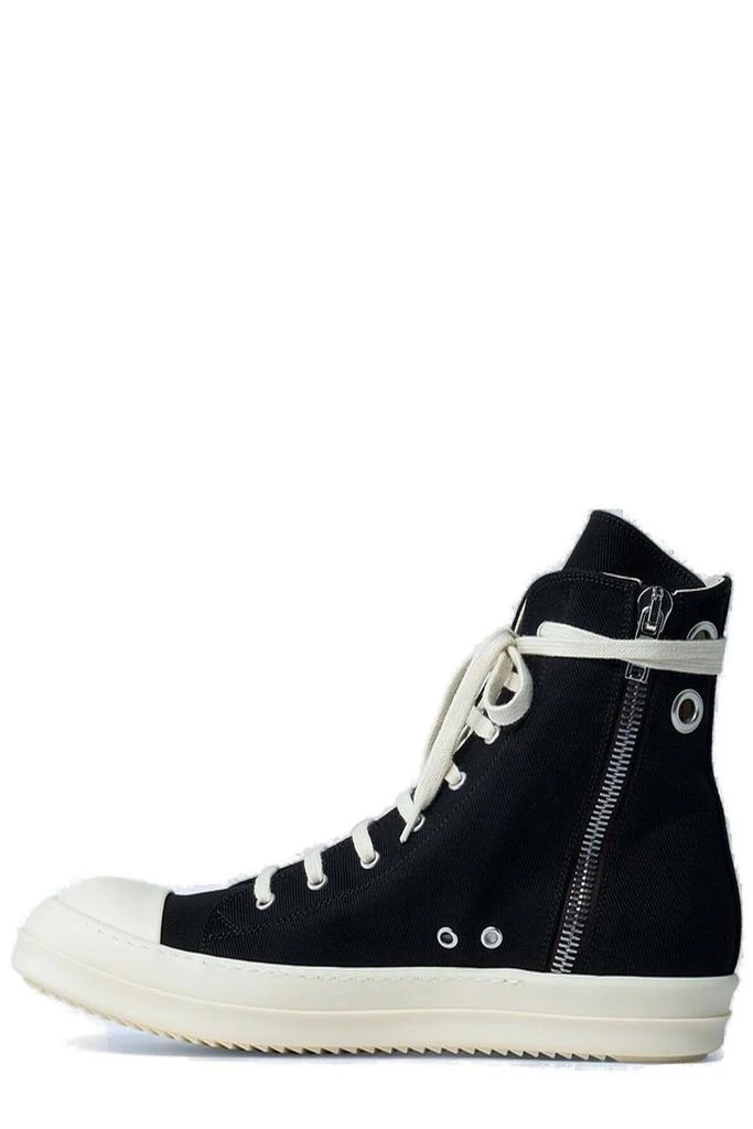 Rick Owens Rick Owens DRKSHDW Round-Toe High-Top Sneakers 2