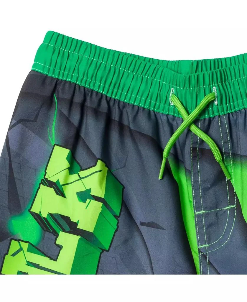 Avengers Toddler Boys Marvel Spider-Man Spidey and His Amazing Friends UPF 50+ Swim Trunks to 4