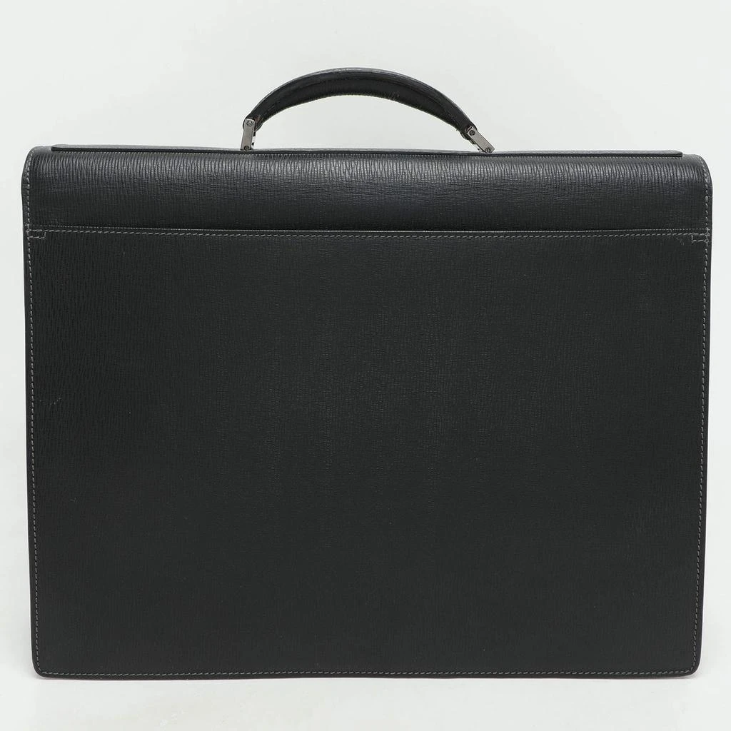 Salvatore Ferragamo Salvatore Ferragamo Black Leather Briefcase 4