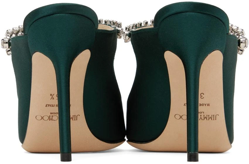 Jimmy Choo Green Bing 100 Heels 2