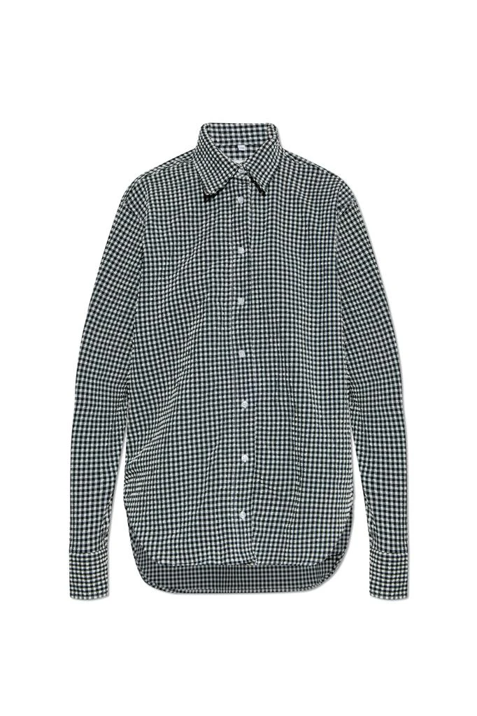 Hunza G Shirt with a check pattern 1