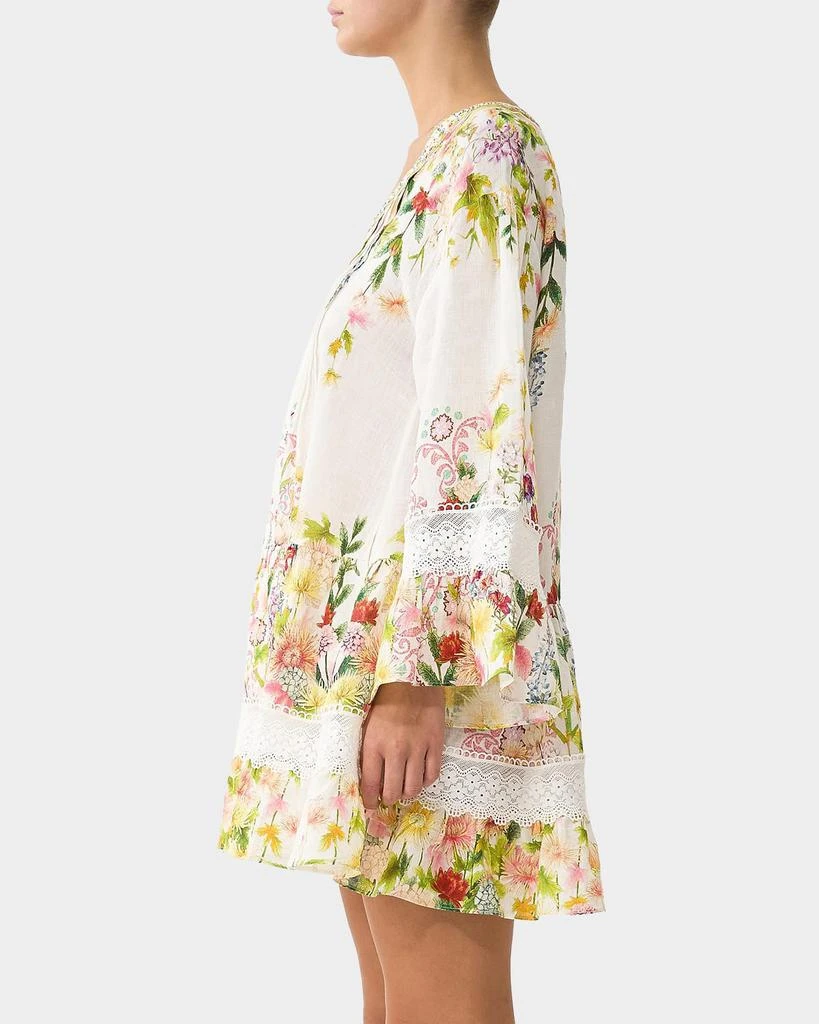 Camilla The Call of Catalonia V-Neck Tiered Mini Dress 6