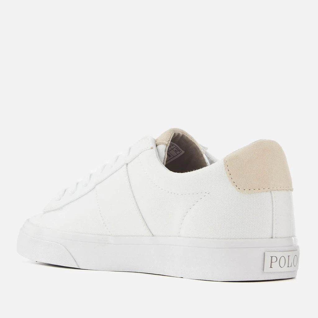 Ralph Lauren Polo Ralph Lauren Men's Sayer Canvas Low Top Trainers - White 2