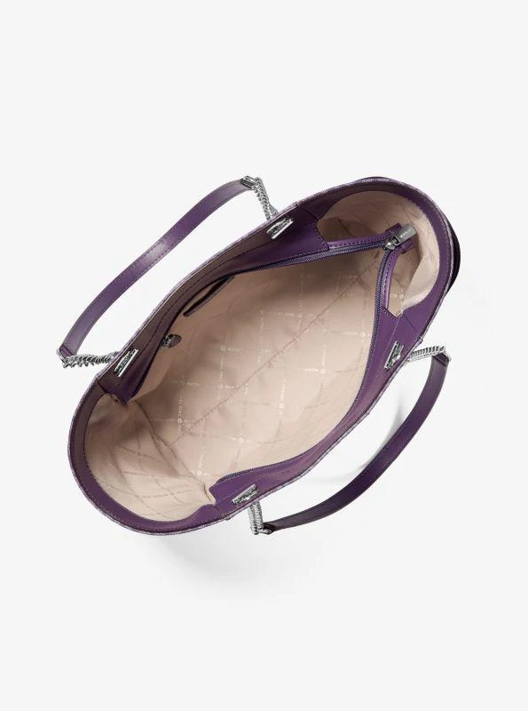 Michael Kors Jet Set Large Signature Logo Shoulder Bag 2