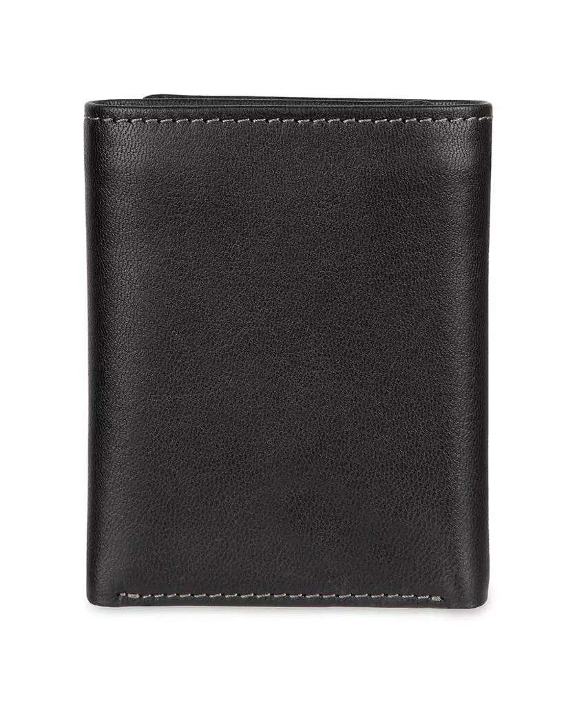 Tommy Hilfiger Men's Hidden Zipper Trifold RFID Wallet 3