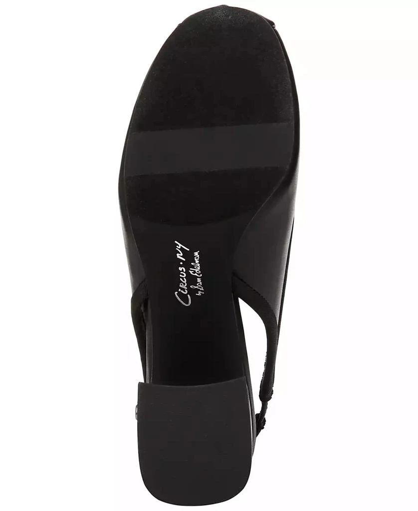 Circus NY by Sam Edelman Diane Slingback Block-Heel Ballet Pumps 5