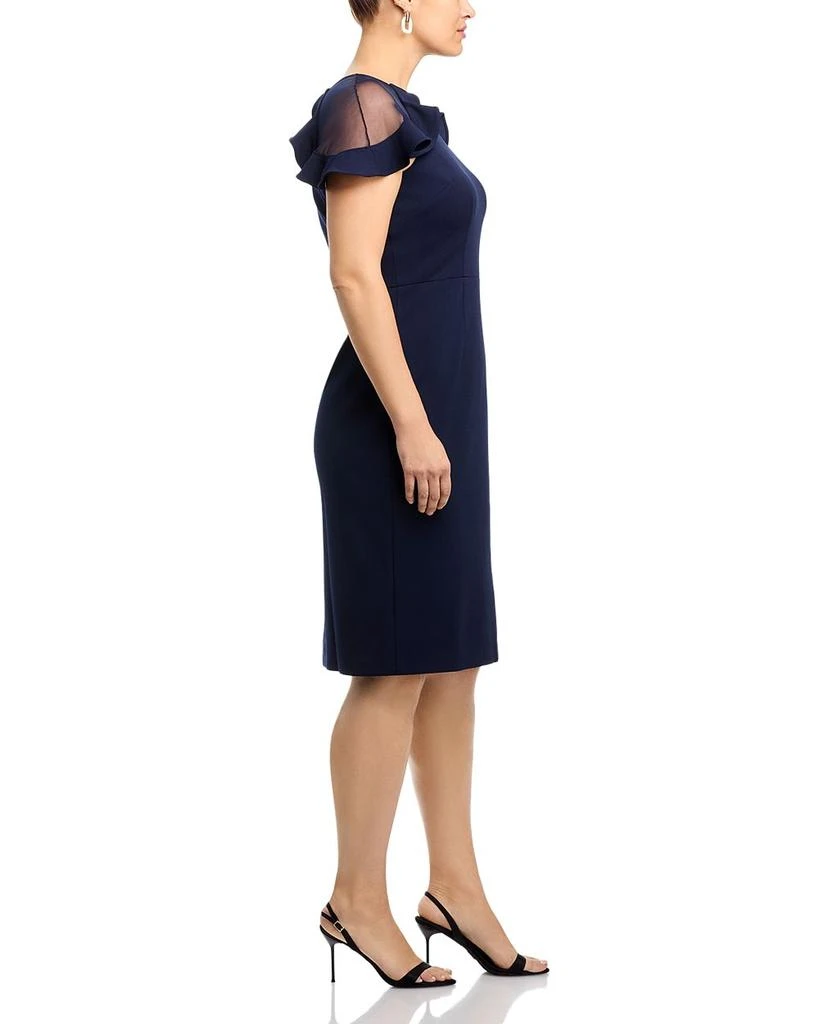 Eliza J Ruffle Sleeve Cocktail Dress 7