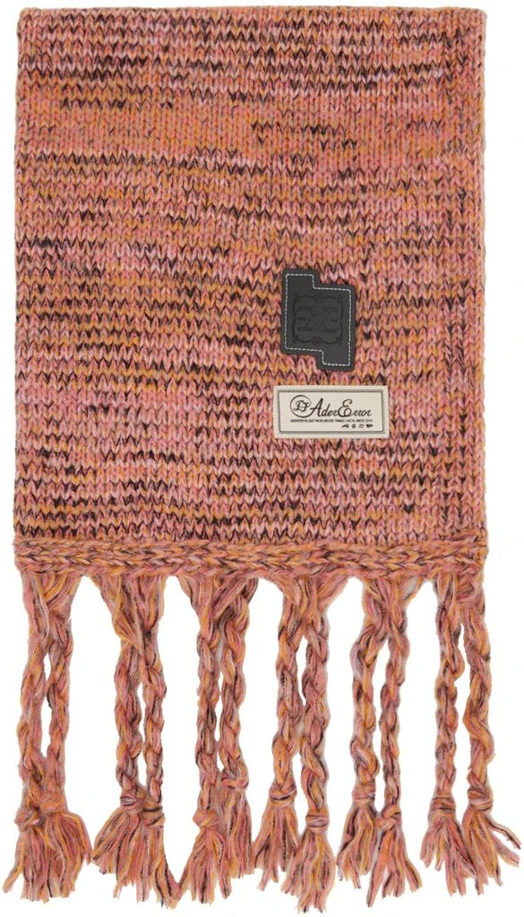 ADER error Pink & Orange Muffler 04 Scarf 1