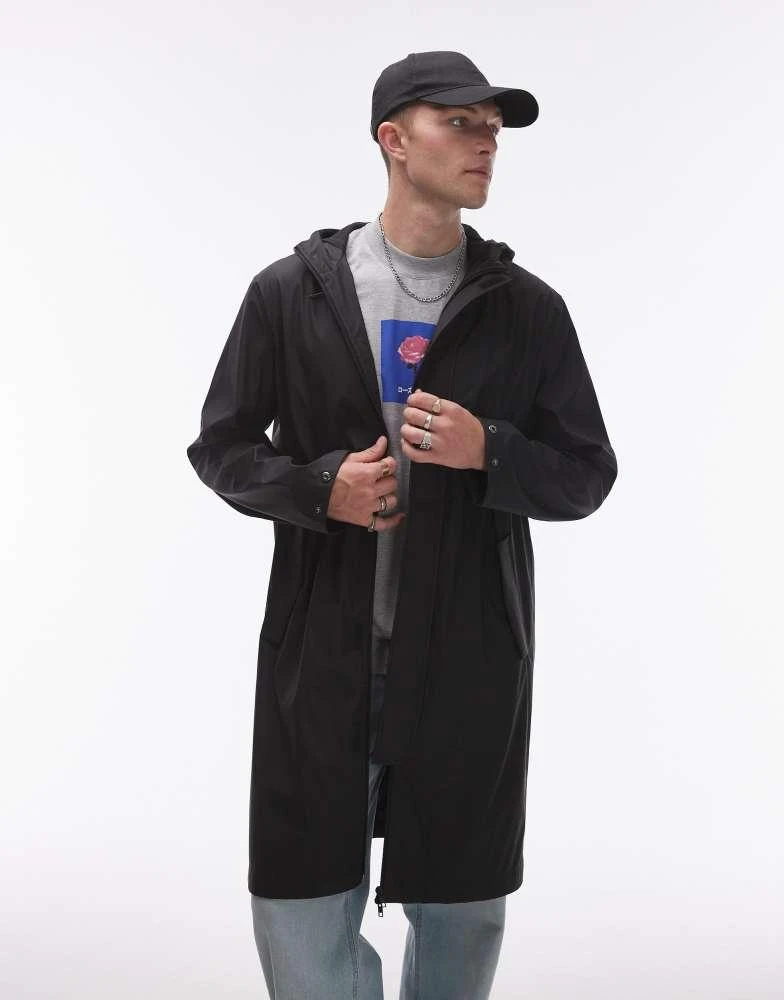 Topman Topman jacket in black 2