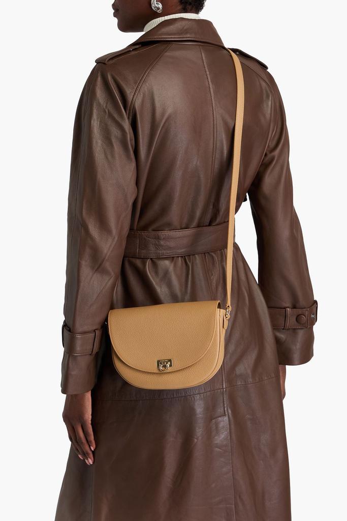 Salvatore Ferragamo Travel pebbled-leather cross-body bag