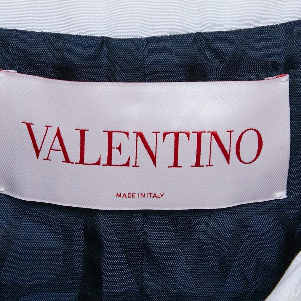 Valentino Valentino Navy Blue Sequin Embellished Lurex Bouclé-Tweed Mini Dress L 4