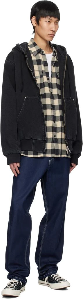 Carhartt WIP Black OG Active Rivet Denim Jacket 4