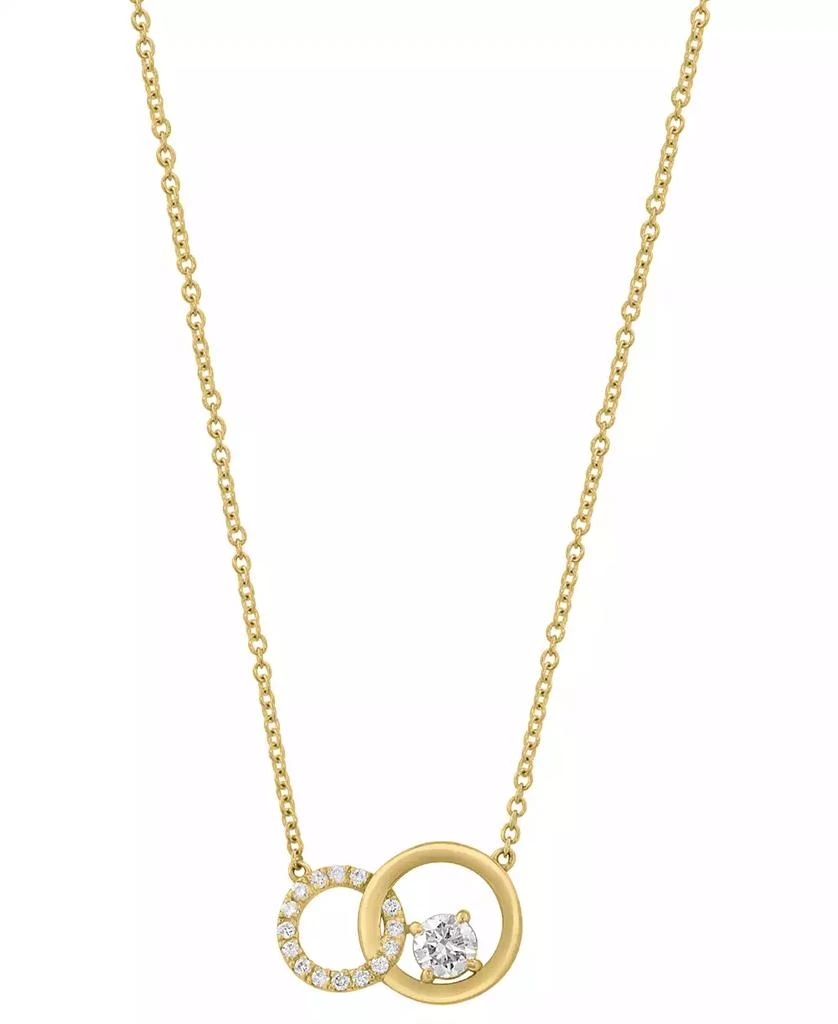 Effy Diamond (1/3 ct. t.w.) Necklace in 14k Yellow Gold