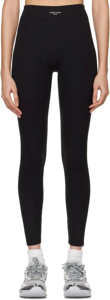 ANINE BING Black Cole Leggings 1