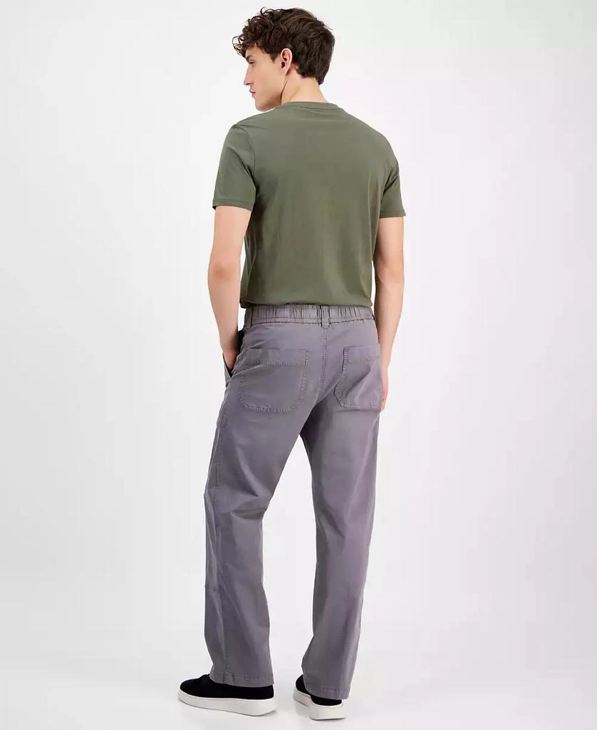 Hugo Boss Men's Gunner Classic Fit Belted Casual Trousers 4