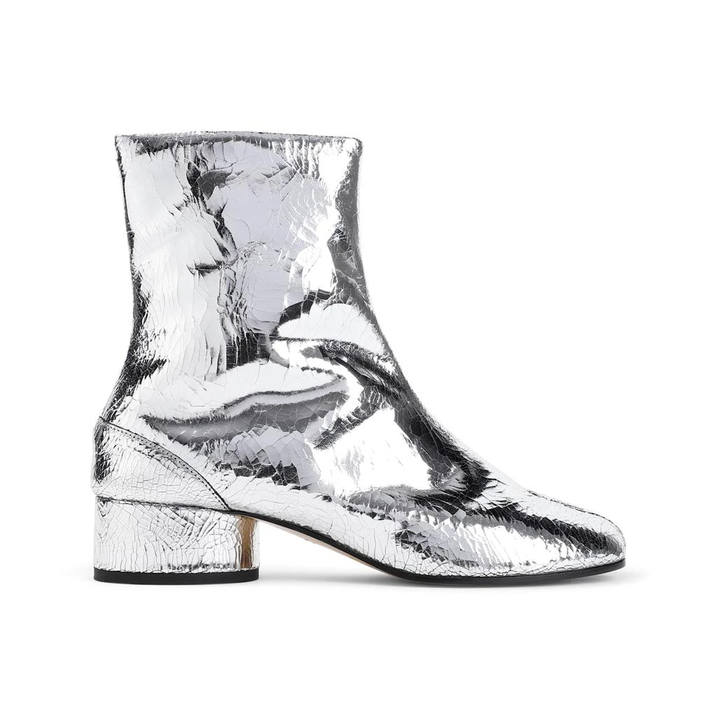 MAISON MARGIELA Tabi Mirror Split-toe Ankle Boots 2