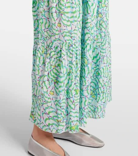 Poupette St Barth Colleen printed wide-leg pants 5
